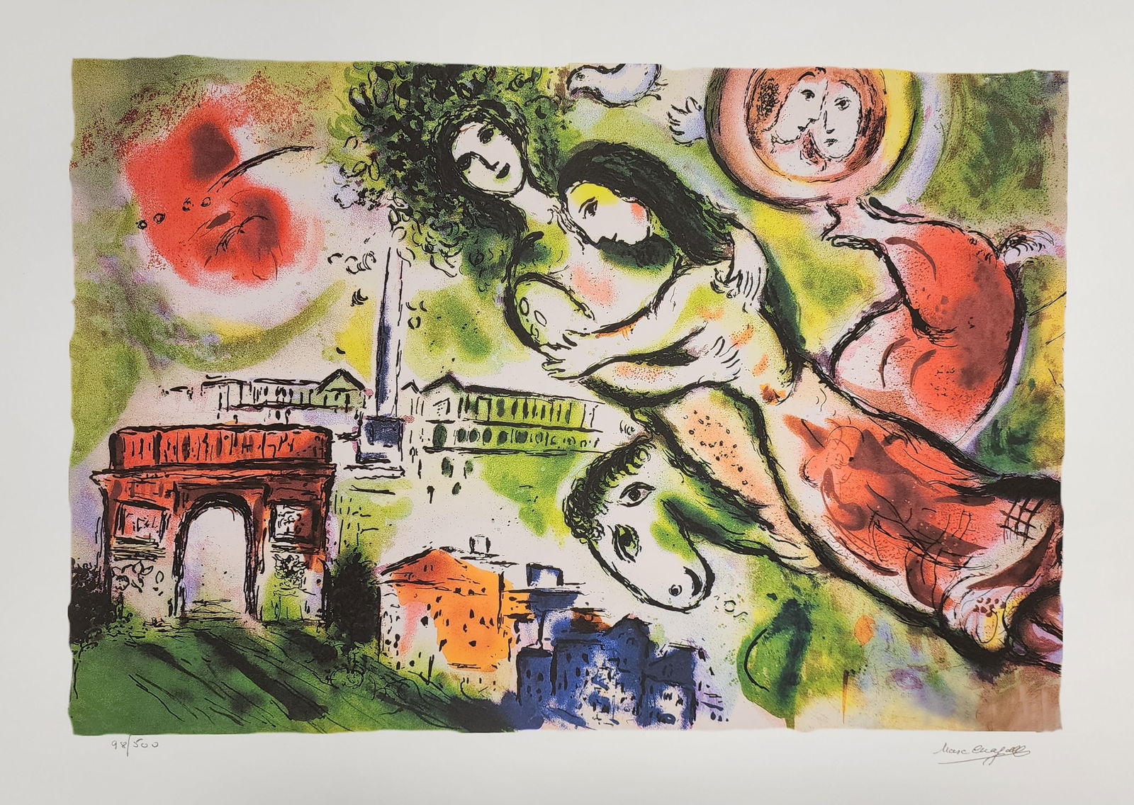 Marc Chagall, 'Romeo and Juliet', Facsimile (1 of 1)