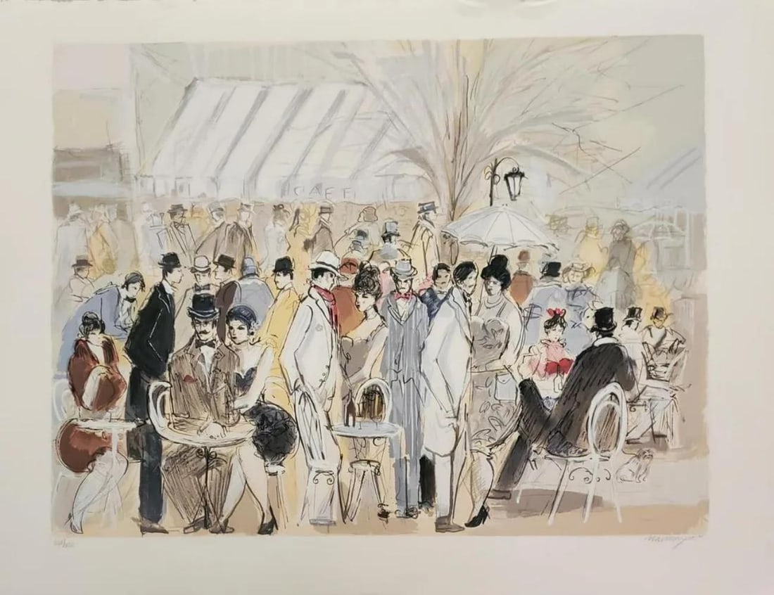 Issac Maimon Untitled, Signed And Ap (1 of 1)