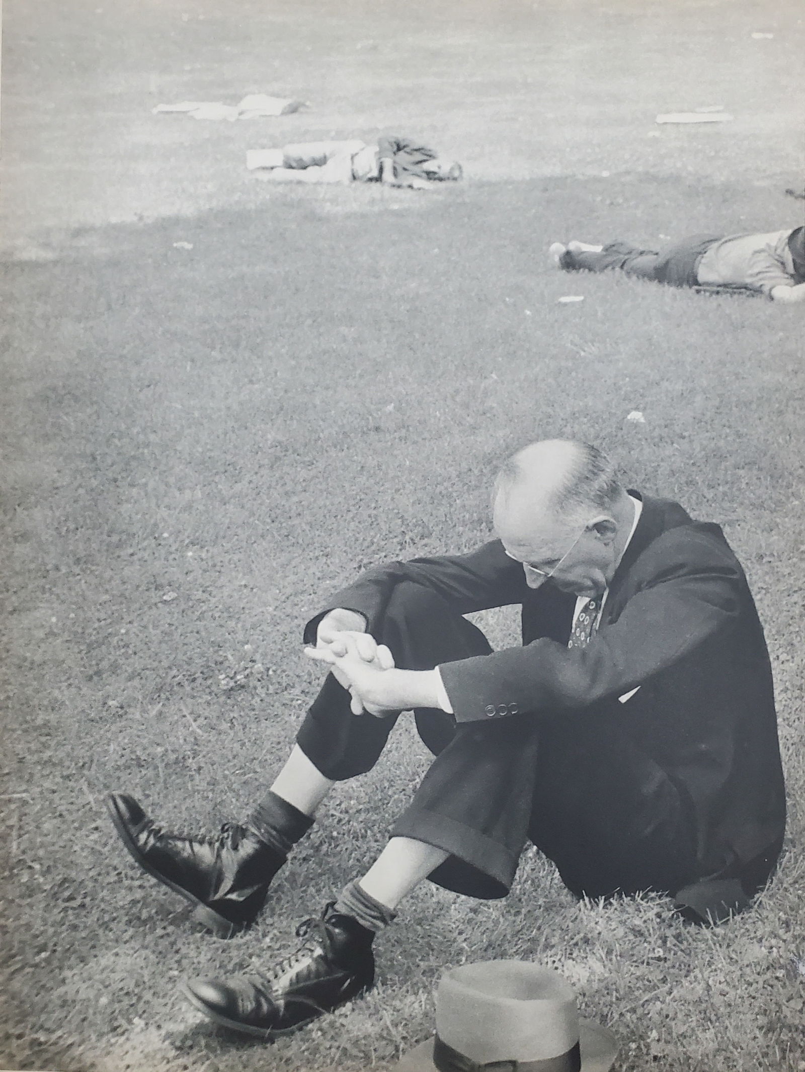 Henri Cartier Bresson, Heatwave on Boston Common, 1947 (1 of 1)