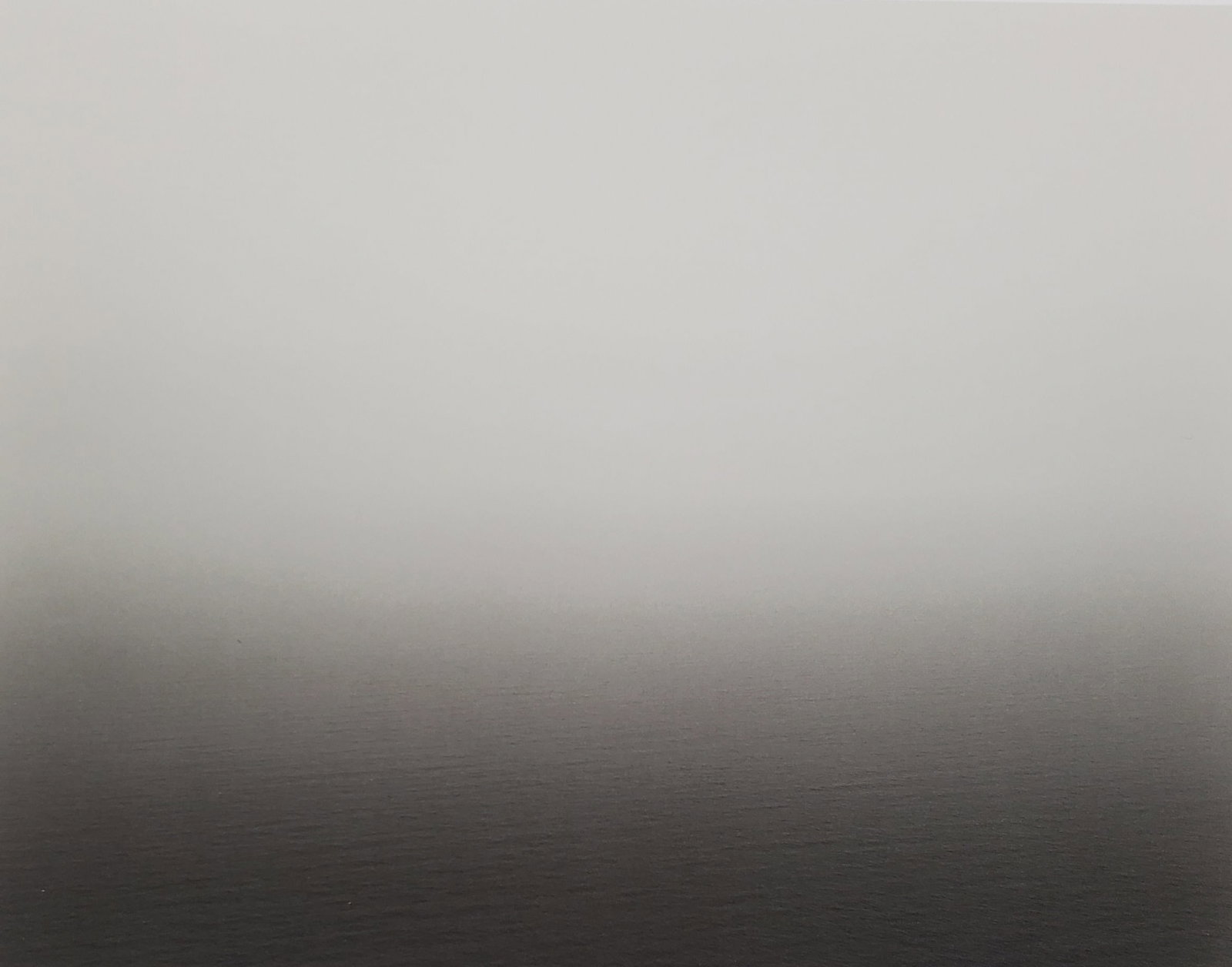 Hiroshi Sugimoto Aegean Sea, Pilion, 1990: Subject: Hiroshi Sugimoto, Aegean Sea, Pilion, 1990 Type: Sheet-fed Photograuvere Year: 2005 Publisher: Hatje Cantz Verlag Size: 8.5" x 7" Country of Origin: Japan Condition: Excellent