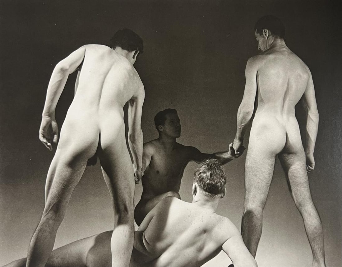 George Platt Lynes, Nude Men, 1941: Photographer: George Platt Lynes (American 1907 - 1955), Internationally renowned photographic artist, best known for portraiture, fashion, dance & nude studies. Title: Nude Men Date Of Negative: 1941