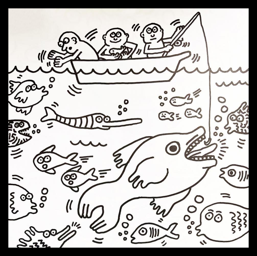 Keith Haring, Untitled Iii, Lithograph - 1985 (1 of 1)