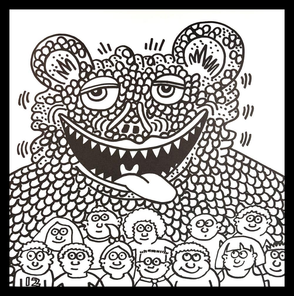 Keith Haring, Untitled Vi, Lithograph - 1985 (1 of 1)