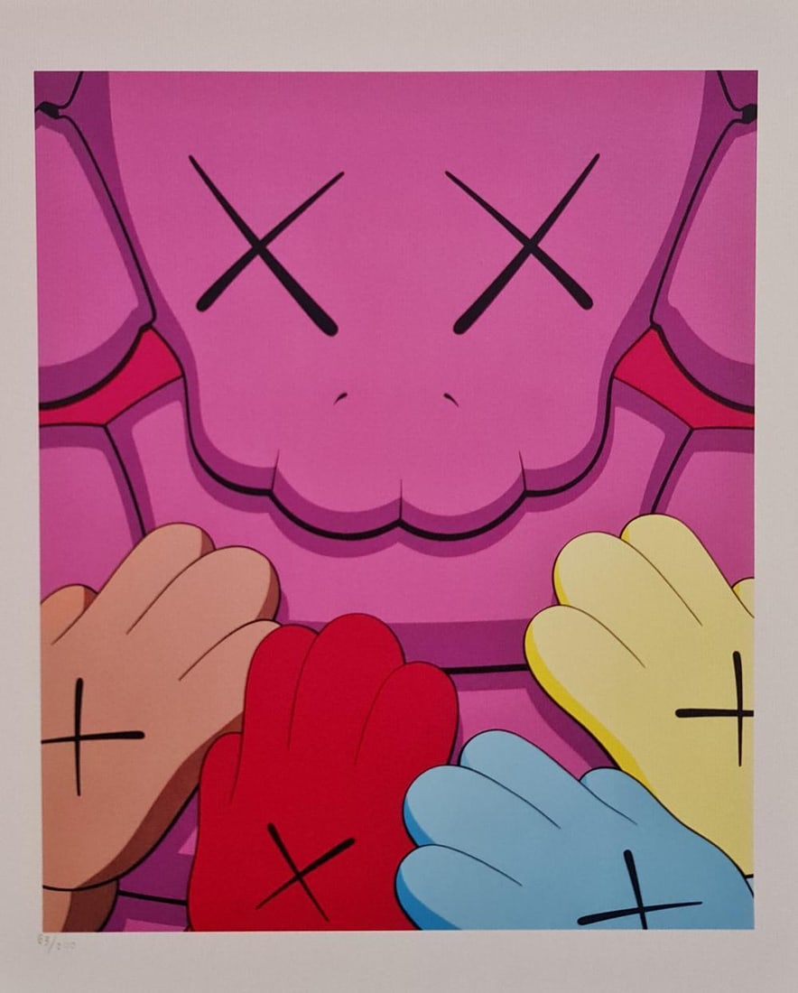 Kaws "Urge" 2021 Limited Edition Lithograph (1 of 2)