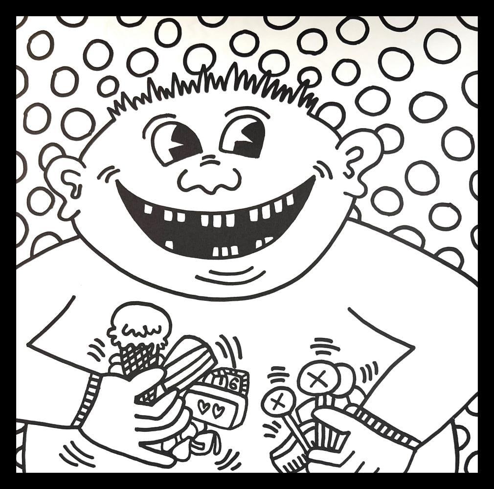 Keith Haring, Untitled Iii, Lithograph - 1985 (1 of 1)