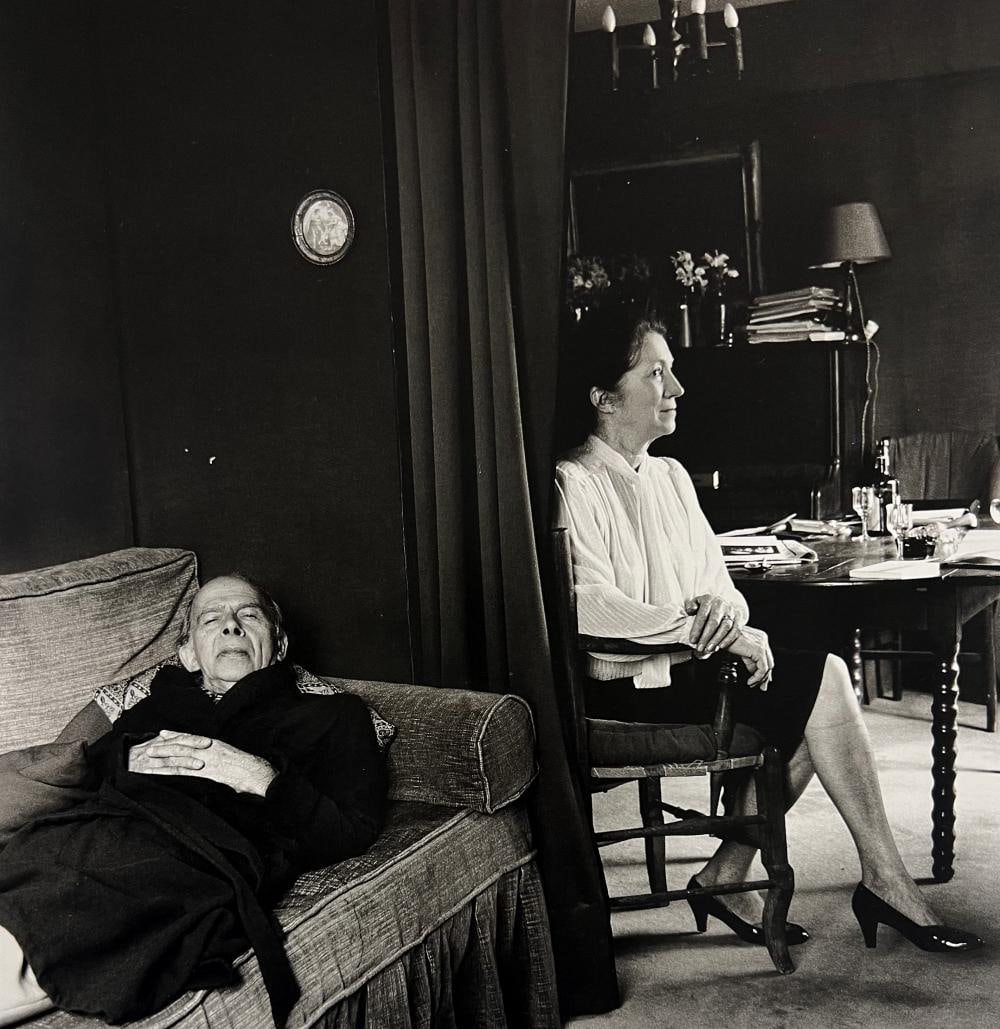 Helmut Newton, Pierre Klossowski And Roberte Ii, Paris, 1986: Photographer: Helmut Newton (Germany, 1920 - 2004) - best known for his erotically charged highly stylized images, Helmut Newton was one of the most influential fashion photographers of all time. Titl