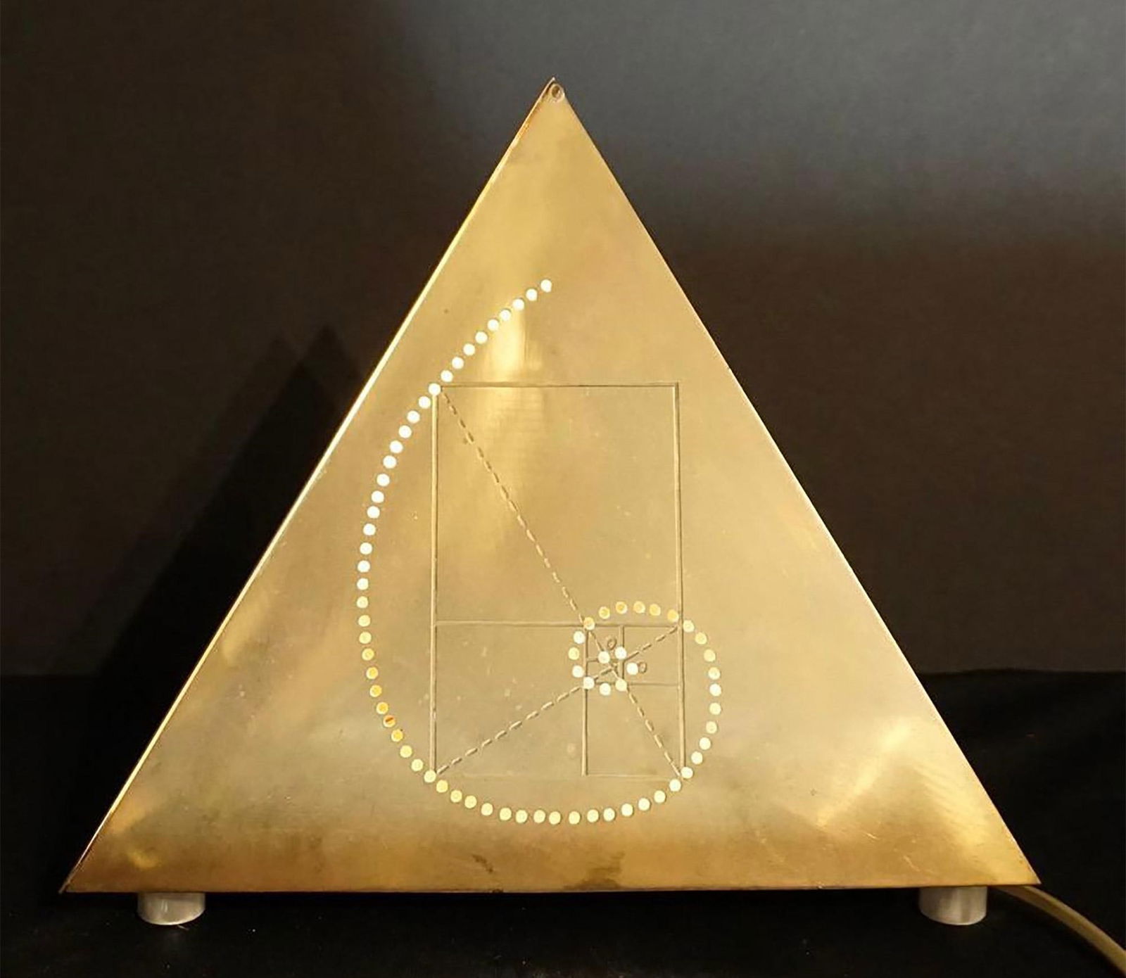 Salvador Dali, 'Lanternes Daltoniennes Tetraedre', Signed Sculpture (1 of 3)