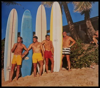 Leroy Grannis, Sunset Beach, 1968 - 2: Photographer: LeRoy Grannis (1917-2011) captured the early surf lifestyle of Southern California unlike any other of his generation. Subject/Title: Sunset Beach Date Of Negative: 1968 Type Of Print: F