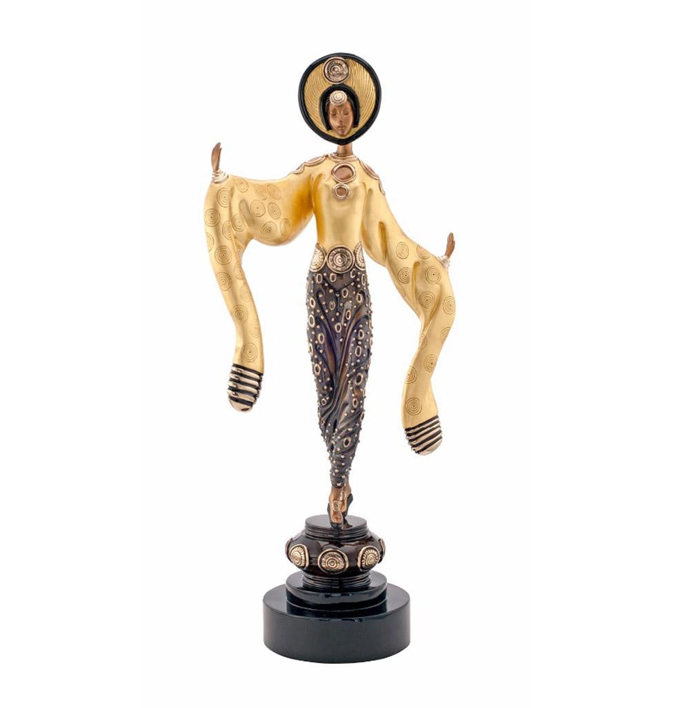 Erte, Romain De Tirtoff Willow Tree 1984, Bronze Sculpture (1 of 4)