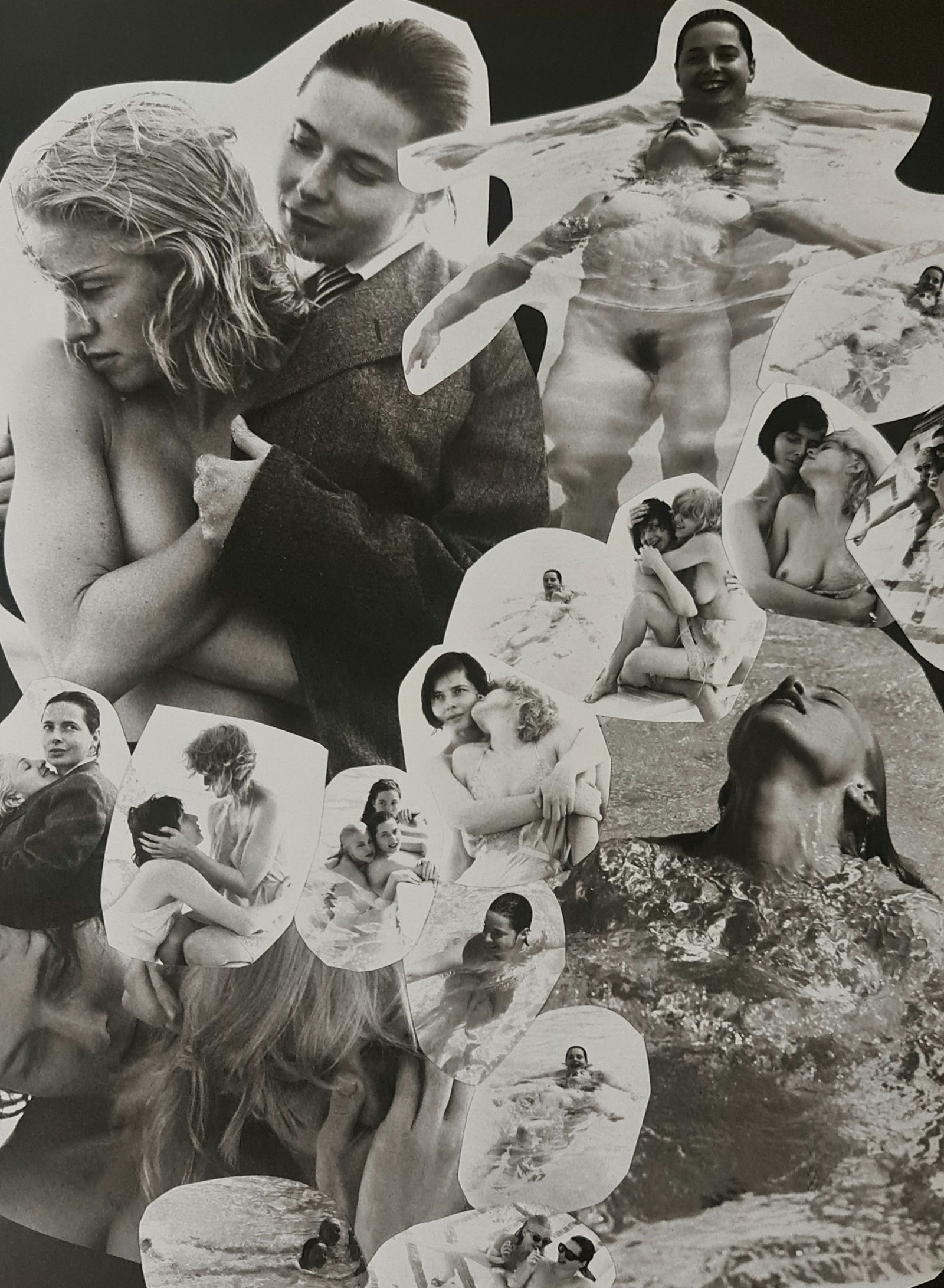 Madonna, Collage: Subject: Madonna, Collage Type Of Print: Fine Duotone Photo Engraving Date Of Print: 1992 Publisher: Warner Paper: Medium weight - satin/matte finish. Approximate Image Size: 10 x 14 inches Mount Boar