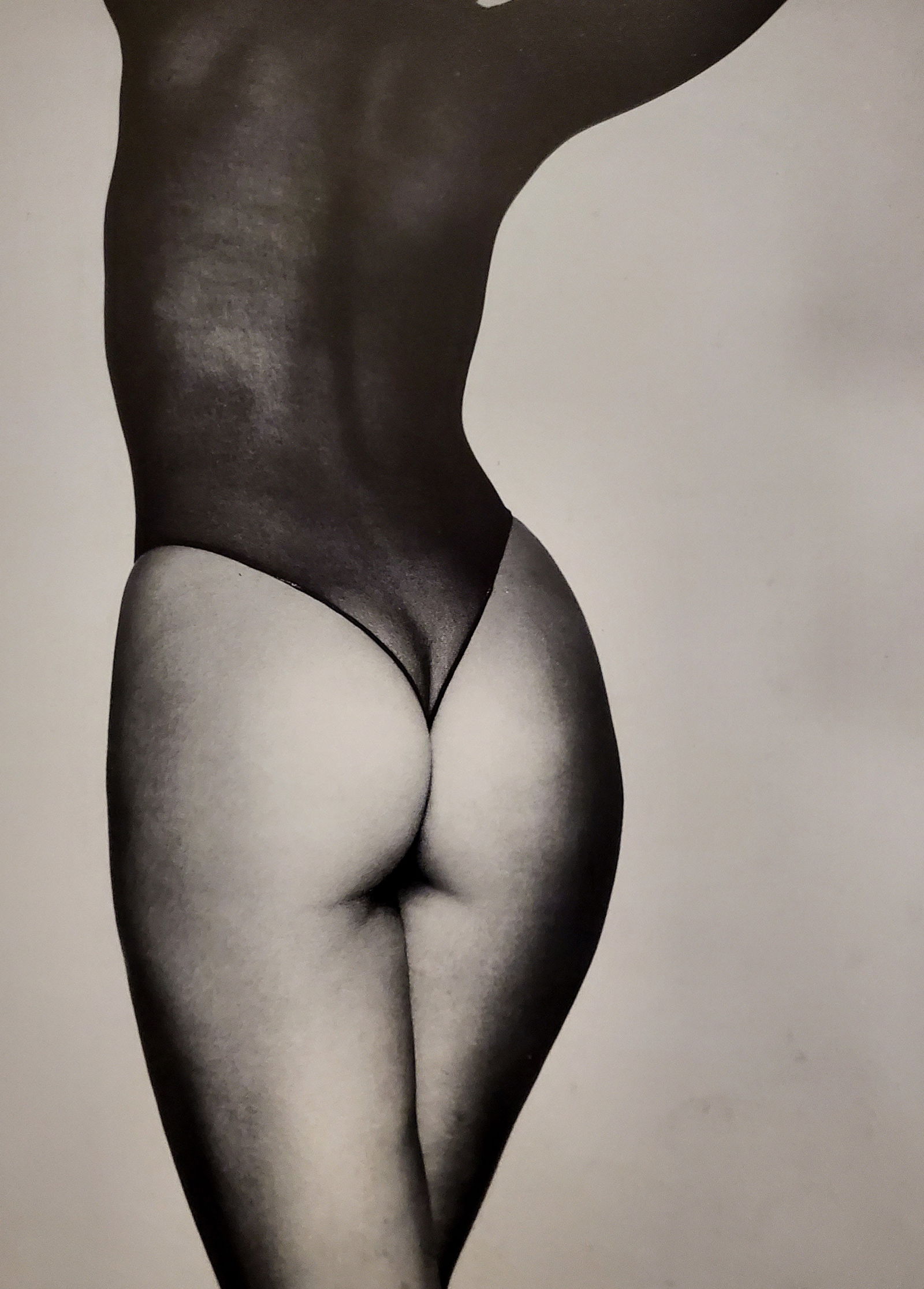 John Swannell, Nude from Behind, 1980's: Photographer: John Swannell was born in 1946. After leaving school at 16, he worked first as an assistant at Vogue Studios and then assisted David Bailey for four years before setting up his own studi