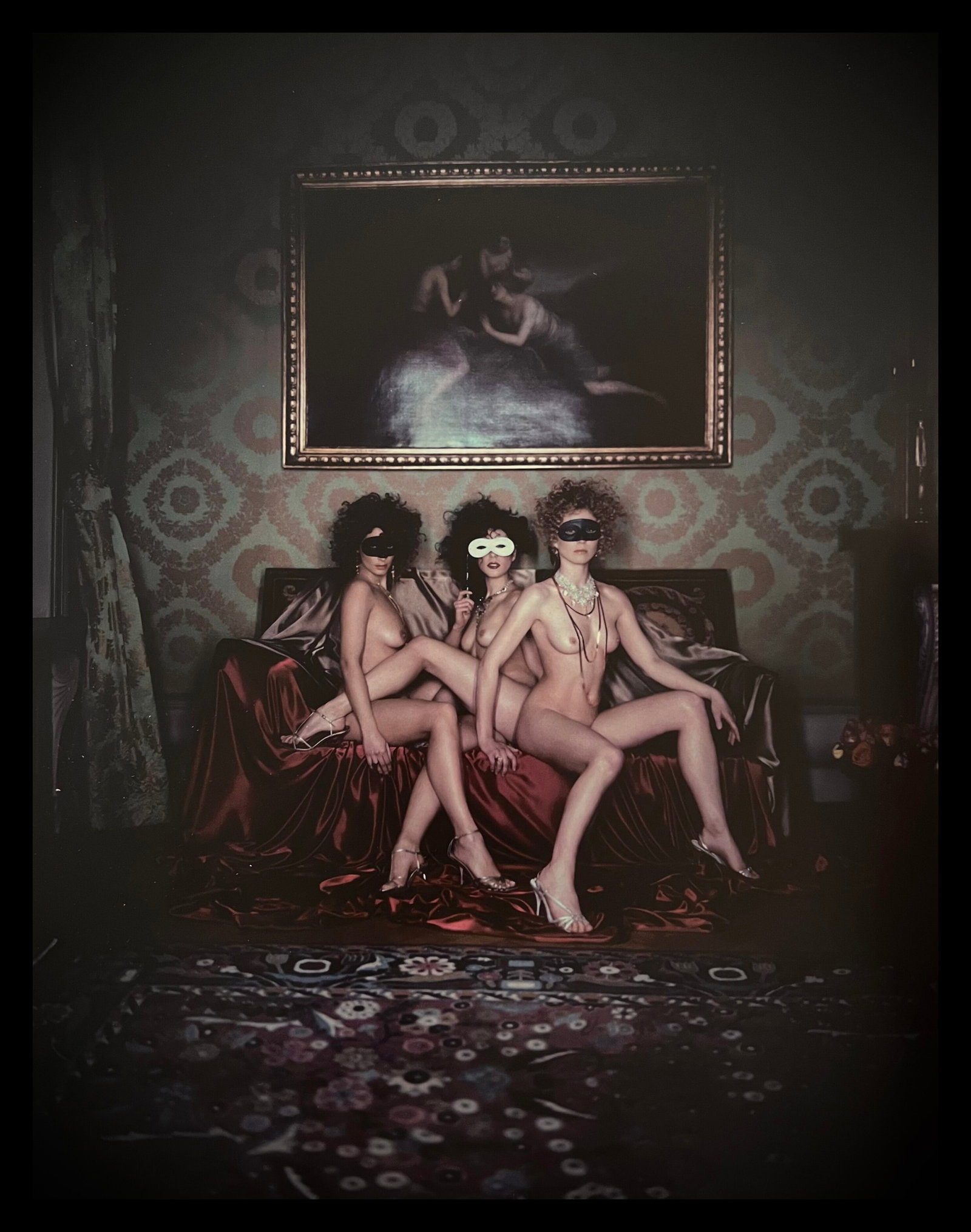 Marc Lagrange - Chateau Lagrange , 2005: Photographer: Marc Lagrange was a Belgian photographer known for his nude portraits of female figures. Lagrange created dream-like and fantastical narrative pictures populated by beautiful nudes that 
