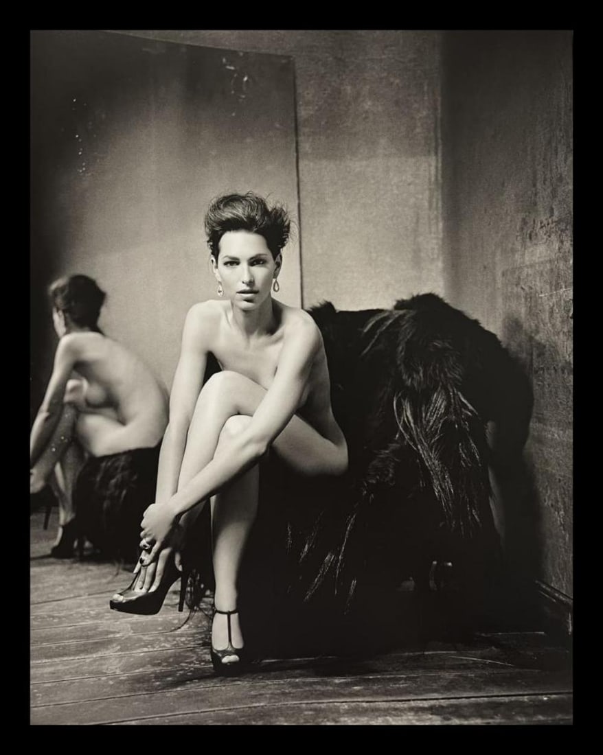 Marc Lagrange, Idylle Parisienne, 2012: Photographer: Marc Lagrange was a Belgian photographer known for his nude portraits of female figures. Lagrange created dream-like and fantastical narrative pictures populated by beautiful nudes that