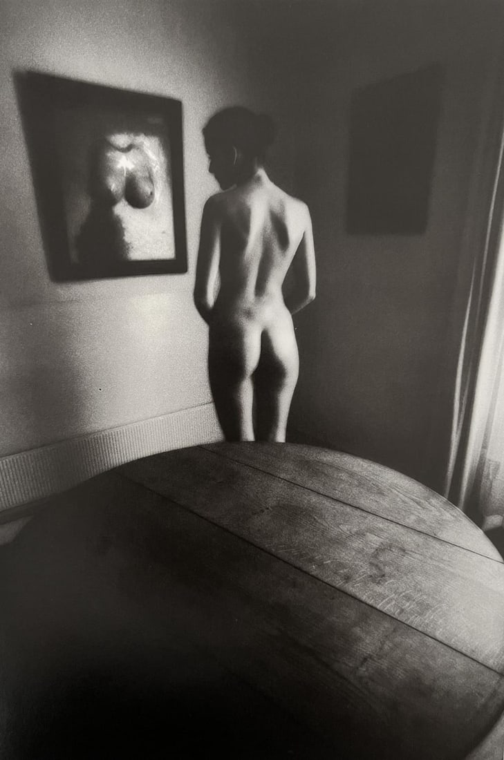 Jeanloup Sieff, Nude, Paris 1979 - 1: Photographer: Jeanloup Sieff (French, 1933 - 2000) - French photographer critically acclaimed for his portraits, landscapes, nude studies, and fashion imagery. He often made use of a wide-angle lens, 
