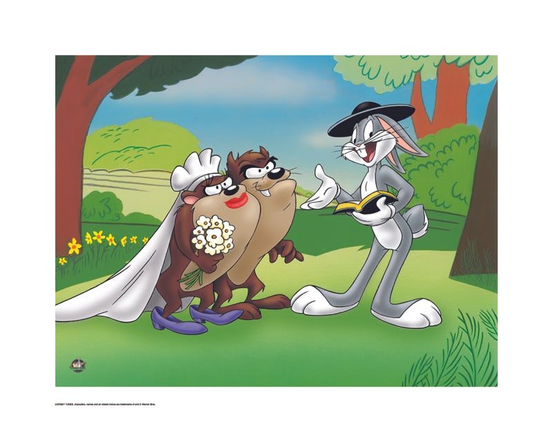 Warner Bros, Looney Tunes, Bugs Bunny & Taz, "Devil May Hare" (1 of 1)