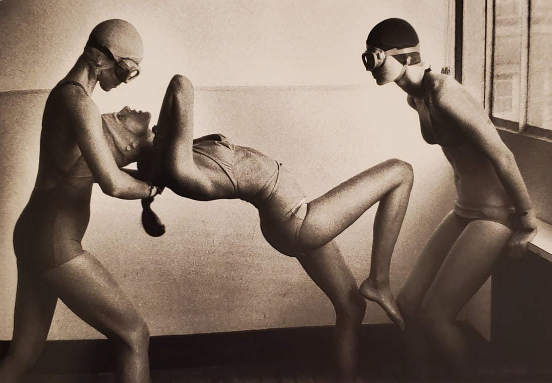 Helmut Newton, Fashion, French Vogue, Paris, 1972: Photographer: Helmut Newton (Germany, 1920 - 2004) - best known for his erotically charged highly stylized images, Helmut Newton was one of the most influential fashion photographers of all time. Titl