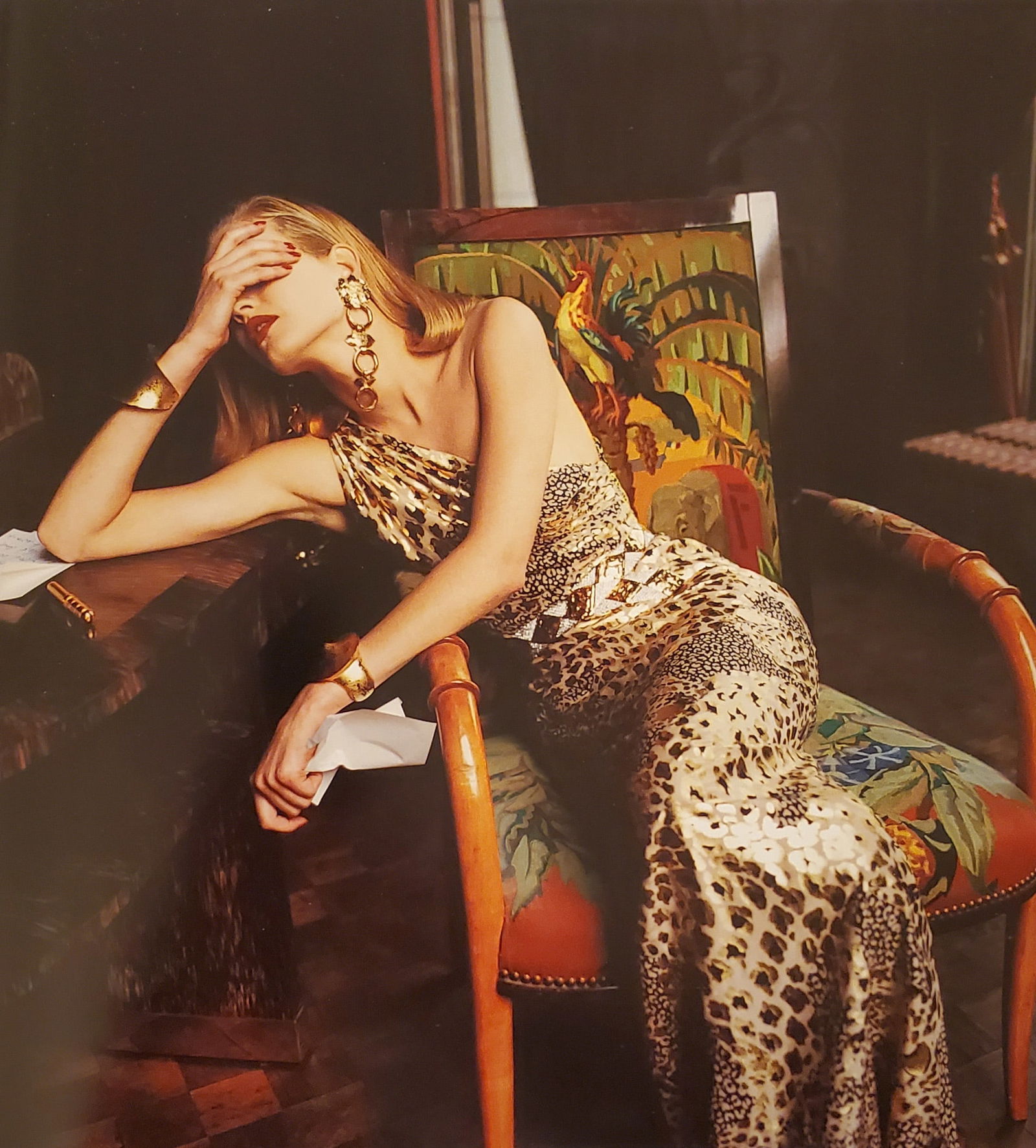 Helmut Newton, Fashion Yves Saint Laurent, Paris, 1992 (1 of 1)