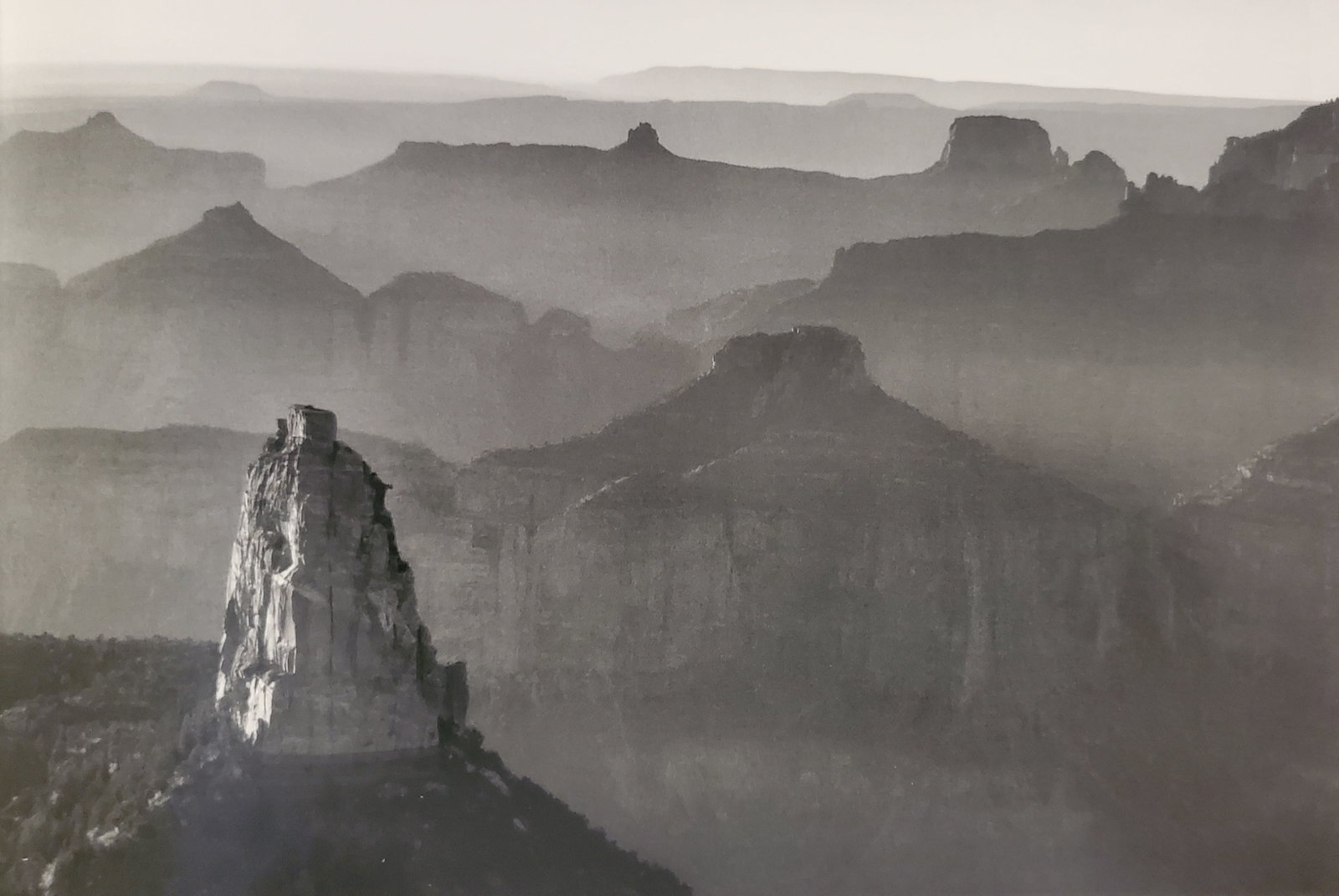 Ansel Adams, Grand Canyon from Point Imperial, Arizona, C. 1942: Photographer: Ansel Adams (American, 1902 - 1984) - Internationally renowned American photographer. One of the most influential artists in photographic history. Title: "Grand Canyon from Point Imperia