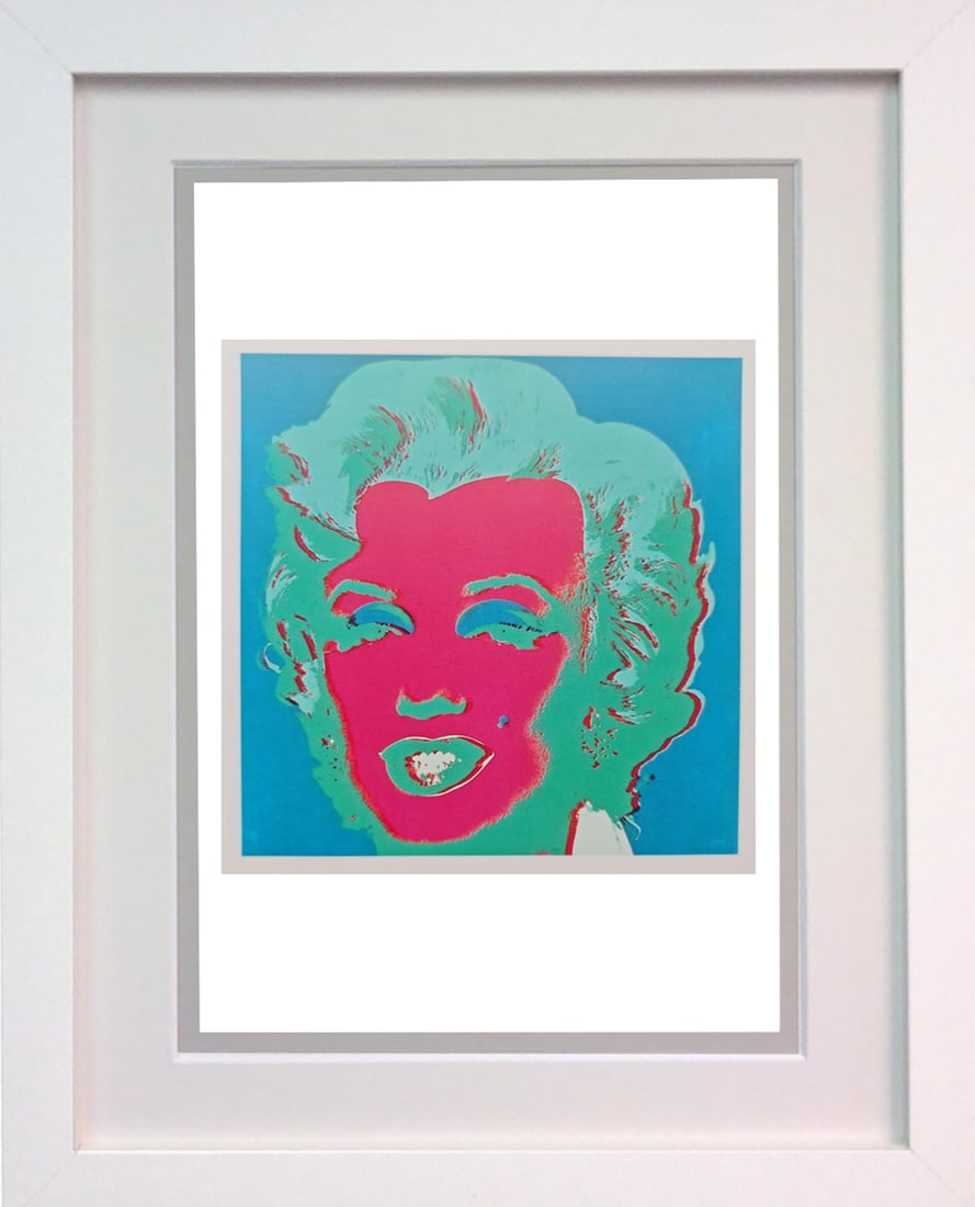 Andy Warhol, Foundation Invation, 1993 - Aqua (1 of 4)