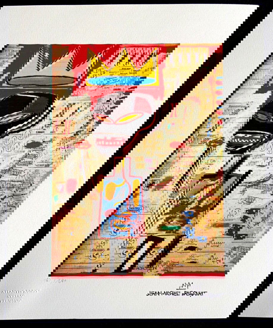 Jean-Michel Basquiat, 'Chard Cover - 1987' Limited Edition Lithograph (1 of 3)