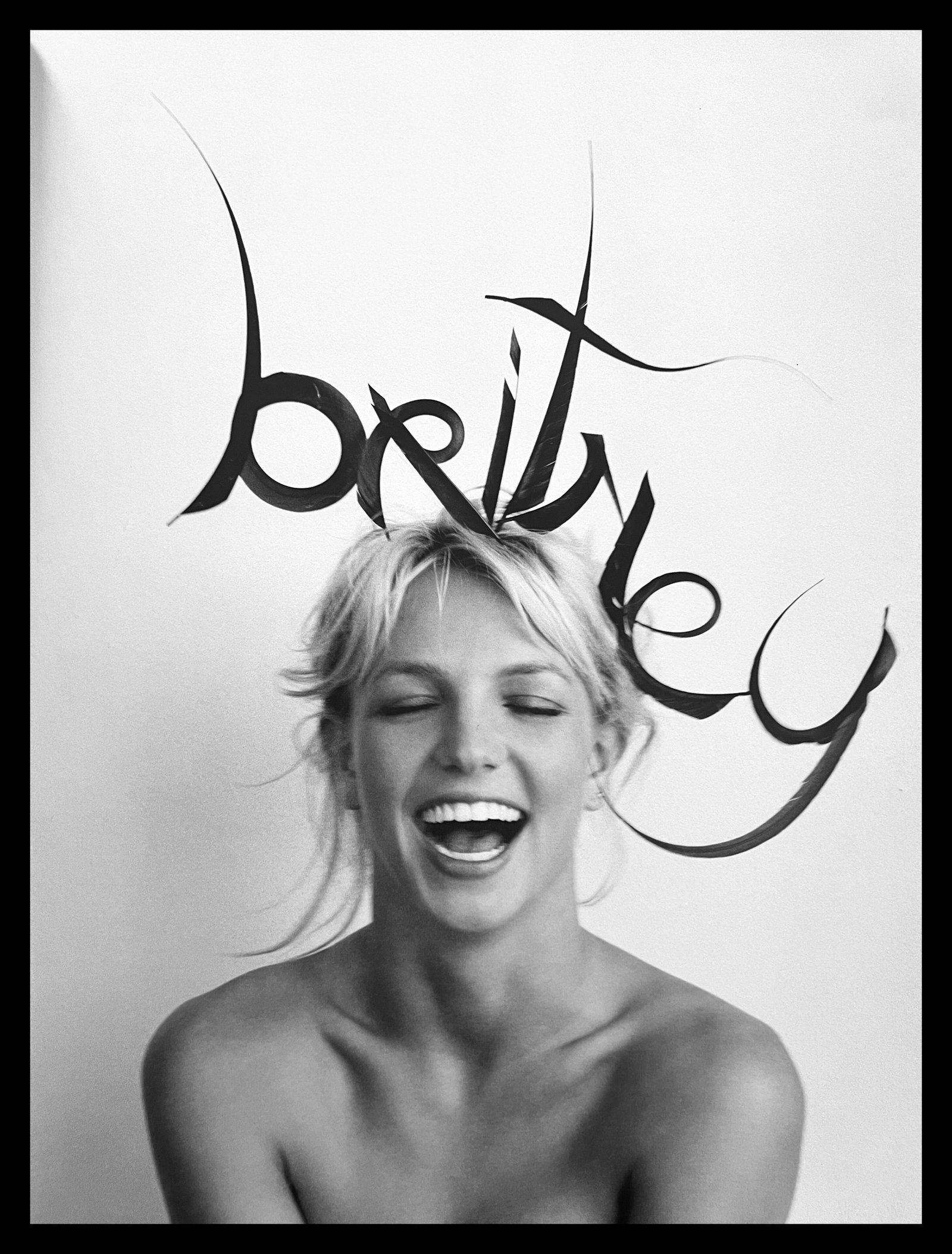 Herb Ritts, Britney Spears, Los Angeles, 2001: Photographer: Herbert "Herb" Ritts (American, 1952 - 2002) - renowned fashion, art and celebrity photographer. Subject: "Britney Spears, Los Angeles" Date Of Negative: 2001 Type Of Print: Fine Duotone