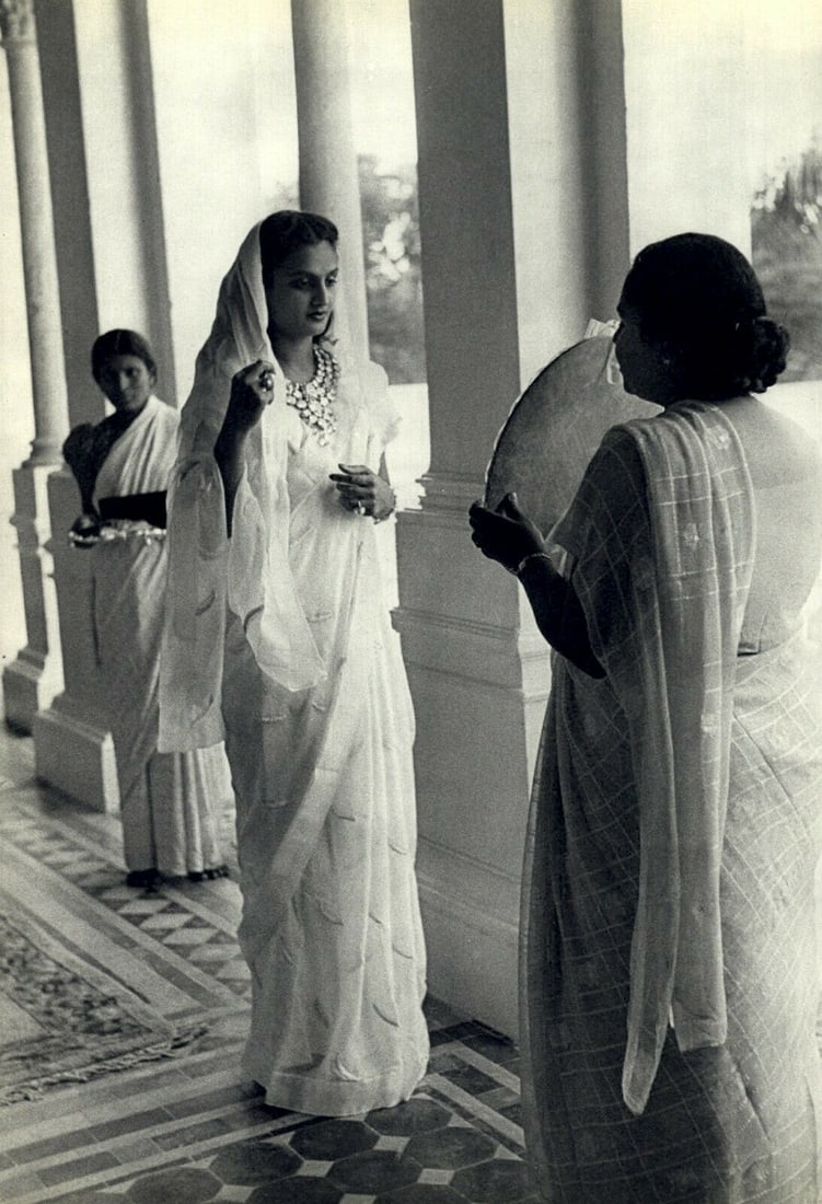 Henri Cartier Bresson, 1948 Napoleon's Diamonds Maharanee Of Barola (1 of 1)