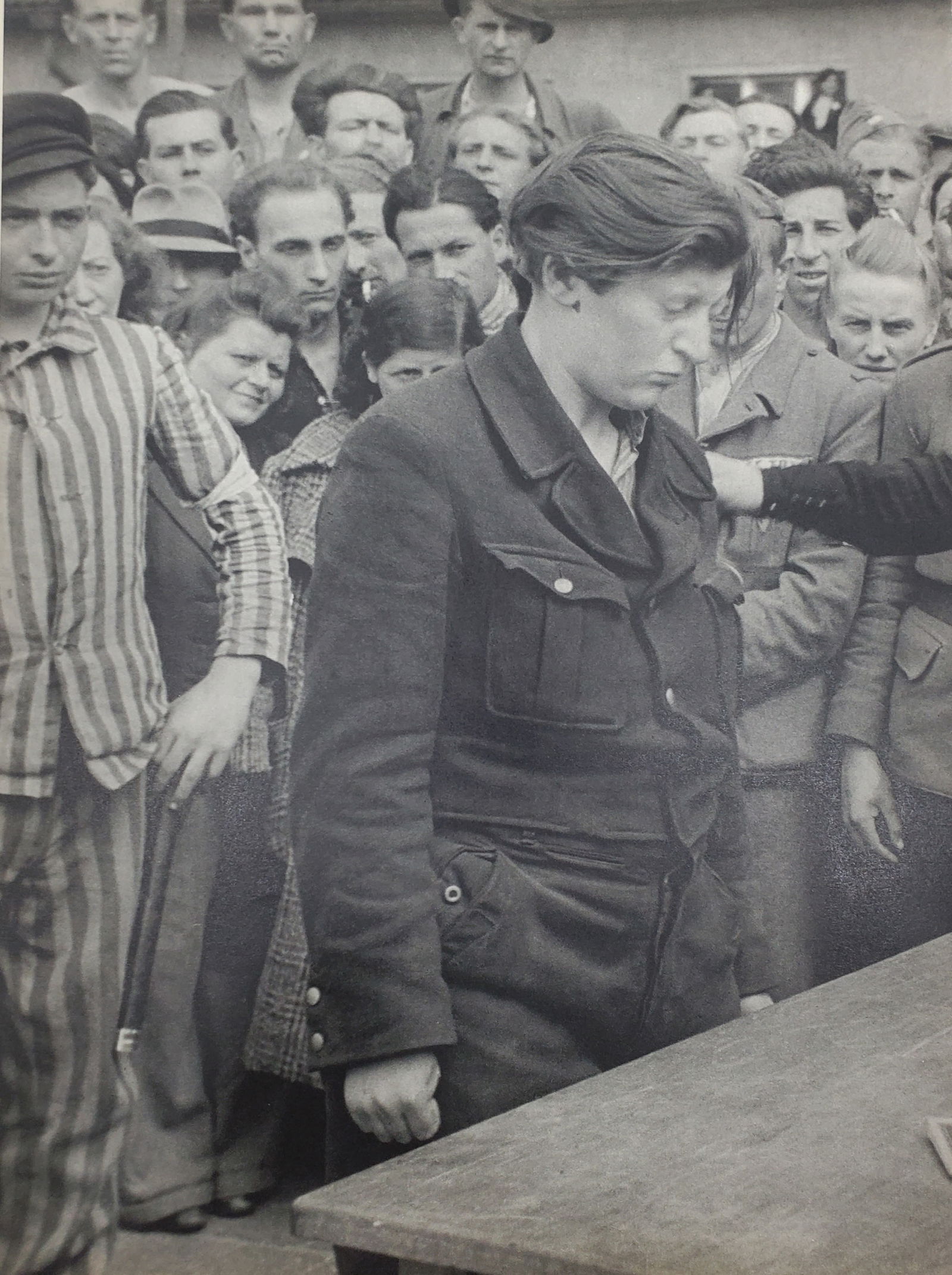 Henri Cartier Bresson, Dessau, Germany, Camp Of Displaced People, 1945: Item Details Description Photographer: Henri Cartier-Bresson (French 1908 - 2004) - Internationally renowned photographic artist - widely considered the "father" of modern photojournalism. Subject/Tit