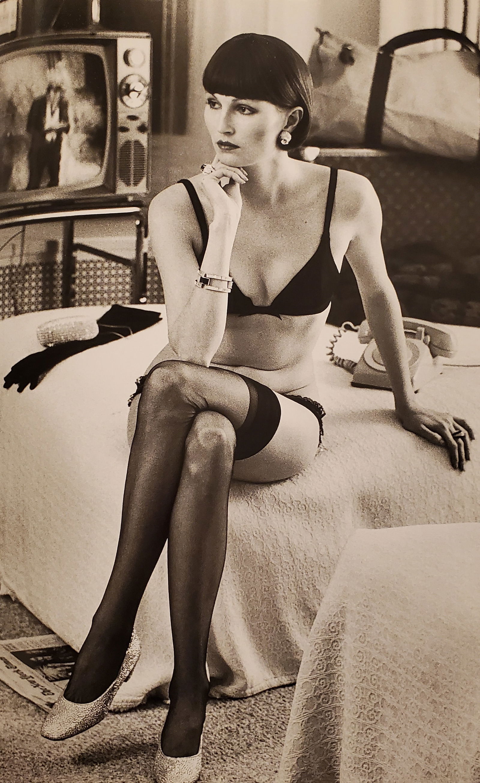 Helmut Newton, Fashion, American Vogue, New York, 1972 (1 of 1)