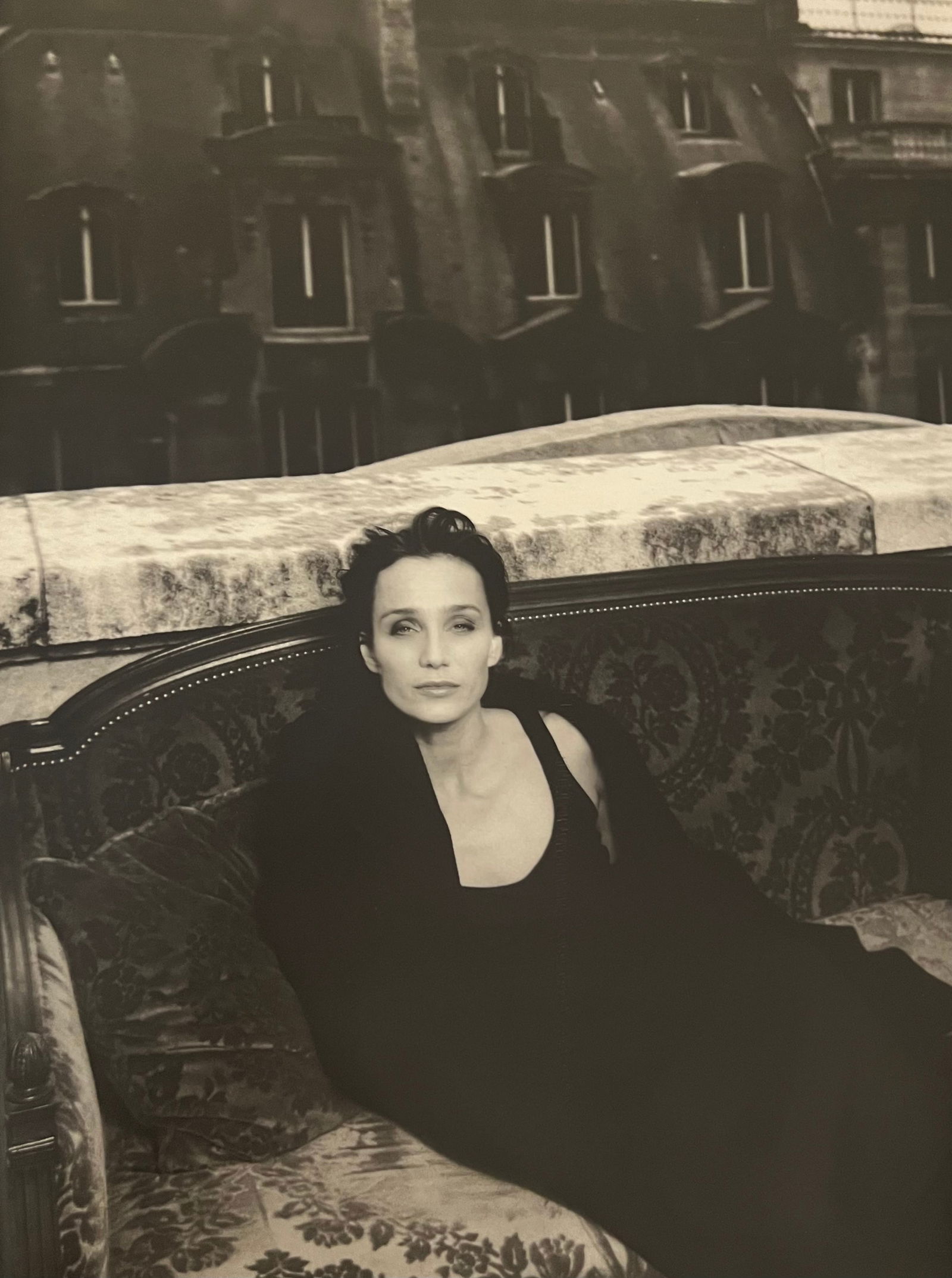 Patrick Demarchelier, Kristen Scott Thomas, Paris, 1998 (1 of 1)