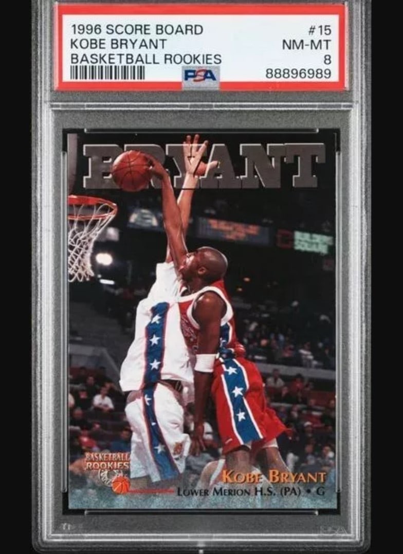 Kobe Bryant, PSA Certified Score Board Rookies Card, 1996 (1 of 2)