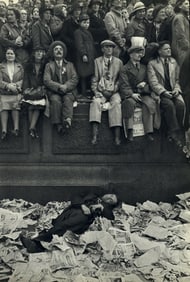 Henri Cartier Bresson, Trafalgar Sq Waiting King George Vi, 1938