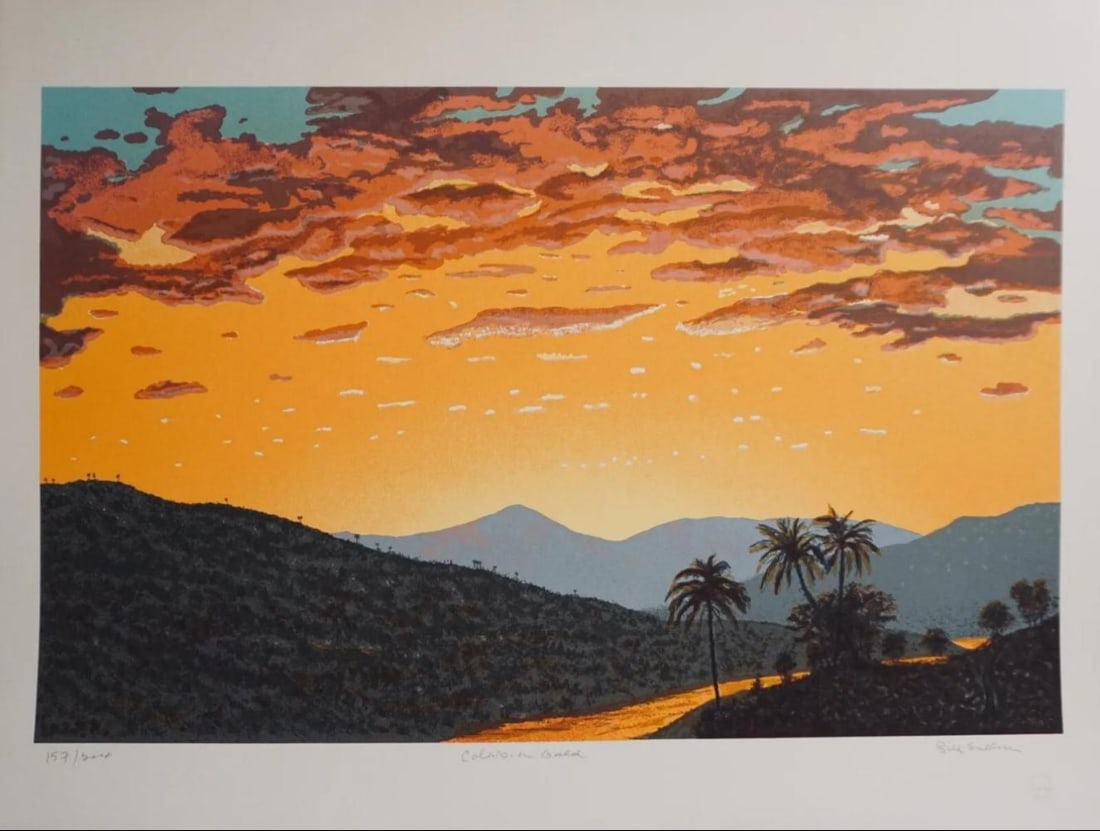 Bill Sullivan, Colombian Gold, Lithograph (1 of 4)