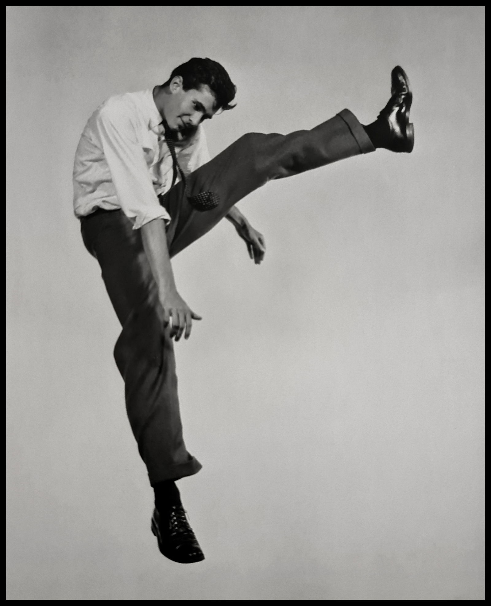 Phillipe Halsman, Anthony Perkins, 1956: Photographer: Philippe Halsman (Latvia born American, 1906 - 1979) - internationally renowned portrait and fashion photographer, one of the most important and influential photographers from the 1940's