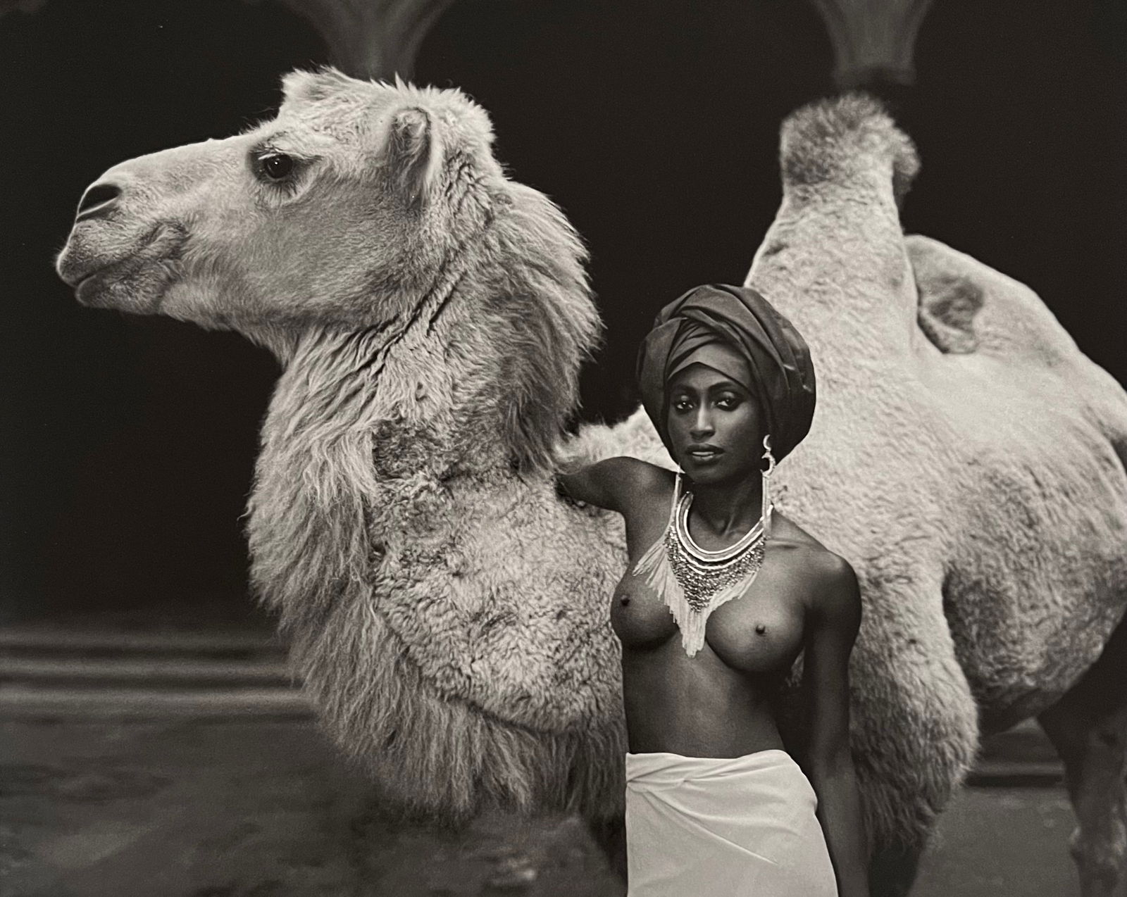 Marc Lagrange, The Wanderers, 2000'S: Photographer: Marc Lagrange was a Belgian photographer known for his nude portraits of female figures. Lagrange created dream-like and fantastical narrative pictures populated by beautiful nudes that