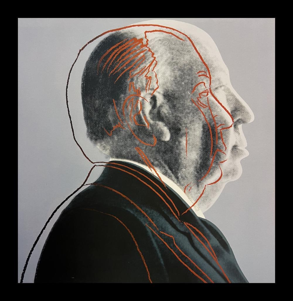 Andy Warhol, Alfred Hitchcock, 1983: Photographer: Andy Warhol, born Andrew Warhola Jr.; August 6, 1928 – February 22, 1987) was an American visual artist, film director, producer, and leading figure in the pop art movement. Subject/Ti