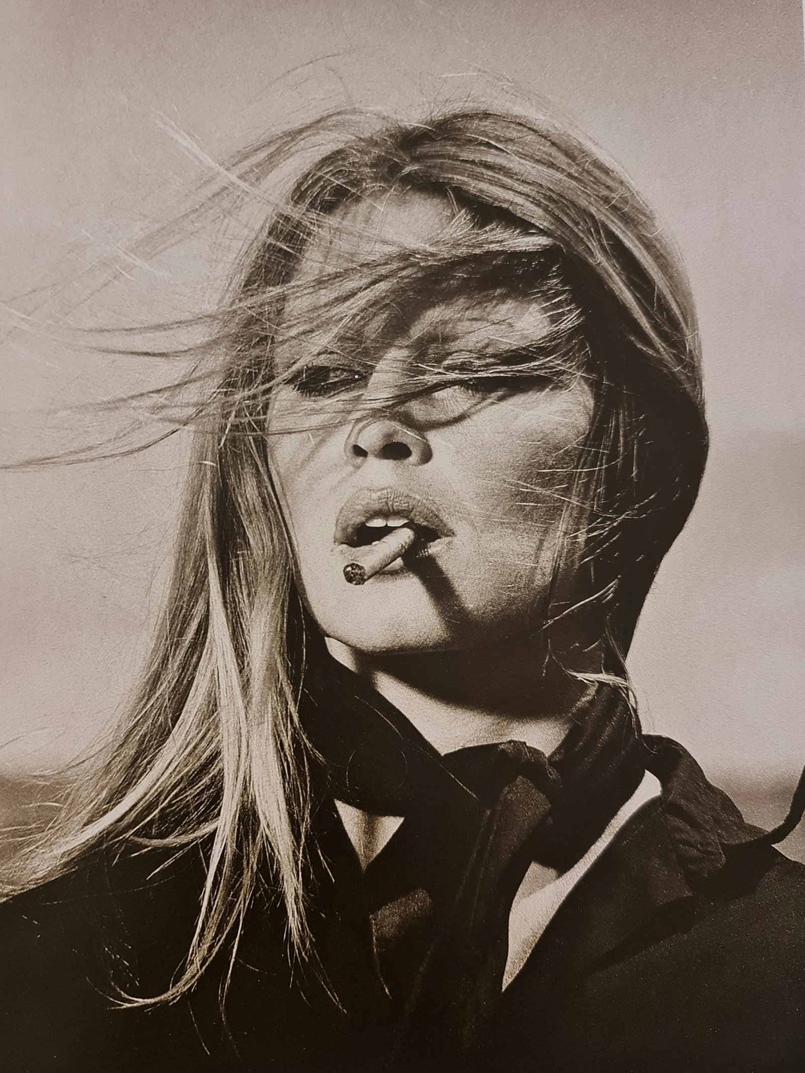 Terry O'Neill, Bardot, Spain, 1971: Photographer: Terry ONeill was a British photographer, known for documenting the fashions, styles, and celebrities of the 1960s. Title: Bardot, Spain Date Of Negative: 1971 Type Of Print: Authentic Sh