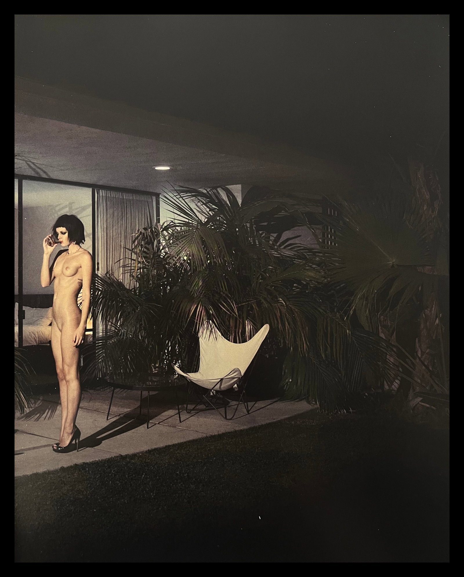 Marc Lagrange - Chateau Marmont , 2013: Photographer: Marc Lagrange was a Belgian photographer known for his nude portraits of female figures. Lagrange created dream-like and fantastical narrative pictures populated by beautiful nudes that 