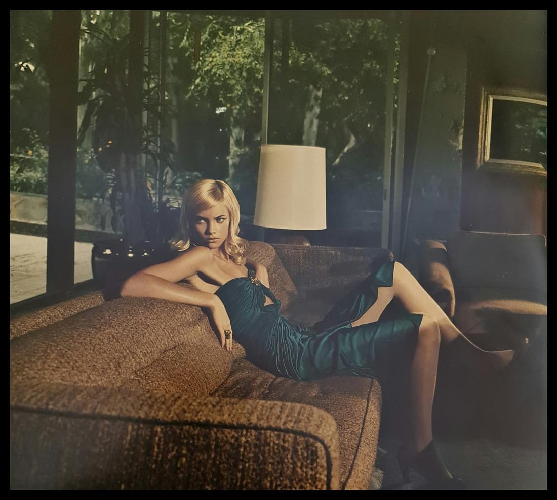 Jacques Olivar, Exile on Frank Lloyd's, Los Angeles, 2005: Photographer: Jacques Olivar, born in Casablanca in 1941, was an advertising photographer and movie director before embracing fashion photography. Visual seduction and cinematic sensibility are keys t