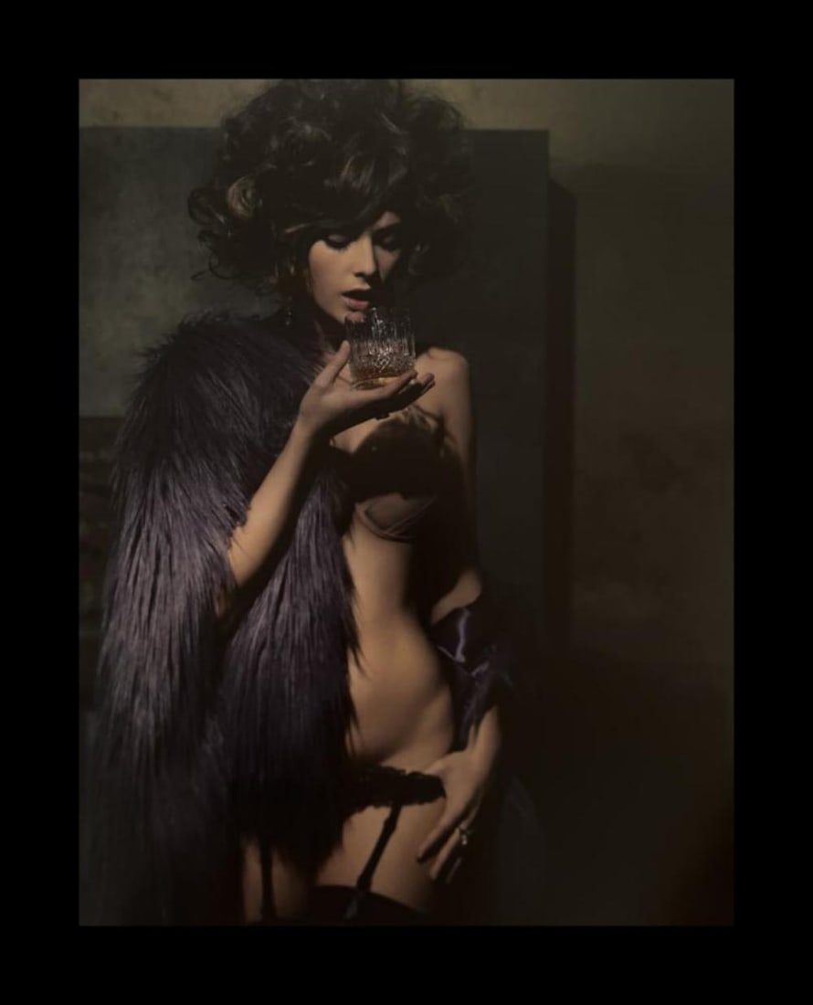 MARC LAGRANGE, Jazzy Girl, 2012: Photographer: Marc Lagrange was a Belgian photographer known for his nude portraits of female figures. Lagrange created dream-like and fantastical narrative pictures populated by beautiful nudes that