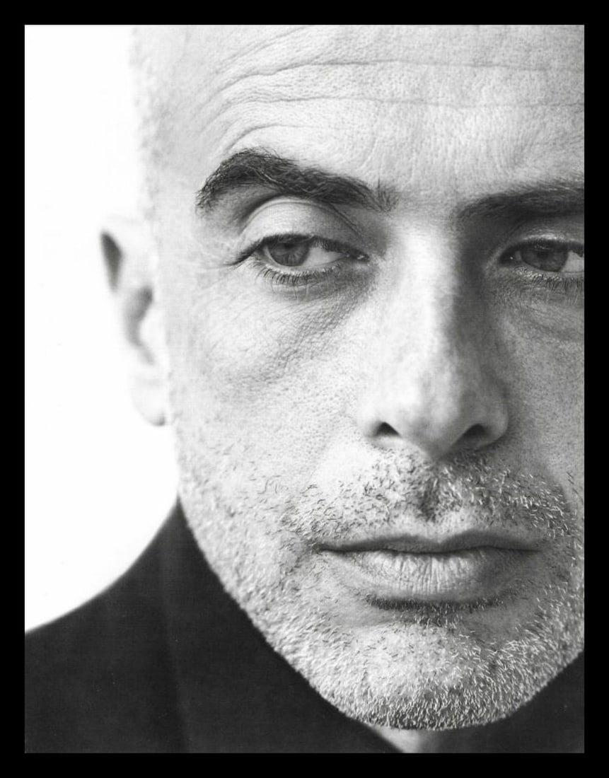 Herb Ritts Francesco Clemente New York, 1994: Photographer: Herbert "Herb" Ritts (American, 1952 - 2002) - renowned fashion, art and celebrity photographer. Title: Francesco Clemente New York Date Of Negative: 1994 Type Of Print: Fine Duotone Pho