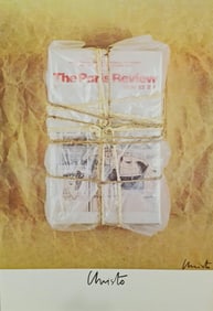 Christo, 'Wrapped Paris Review', Signed Lithograph Poster, 1982