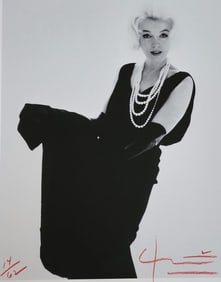 Bert Stern, 'Marilyn In The Black Dress', Signed Limited Editon, Ink Jet Print, 2010
