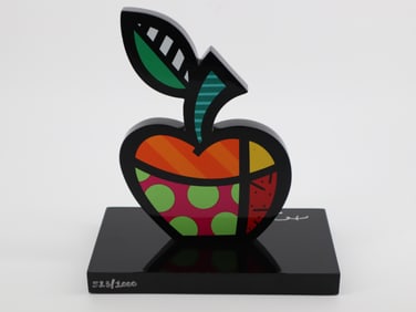Romero Britto, 'Big Apple I', (Sn) Limited Edition Resin Sculpture
