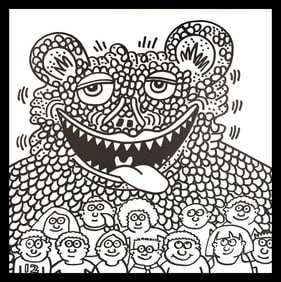 Keith Haring, Untitled Vi, Lithograph - 1985 - 1