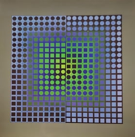 Victor Vaserely, Zoeld, 1968