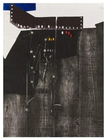 Antoni Clave, 'Instruments Etrangers (1)', Signed Limited Edition, Embossed Etching