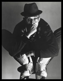 Herb Ritts Keith Haring Los Angeles, 1989