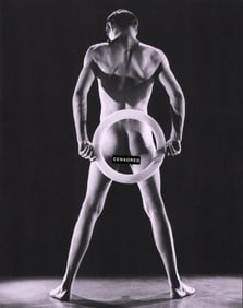 Bruce Bellas of Los Angeles Male Nude Study, 1950's - 7 (20) - 7.5"x9.5"