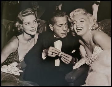 Marilyn Monroe, At a party for How to Marry a Millionaire, 1953