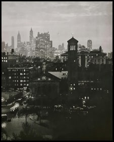 André Kertész, Evening view, New York, date unknown